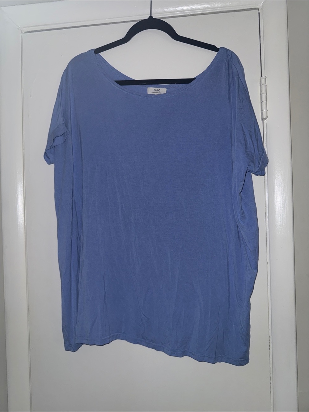 PIKOLINOS Periwinkle Short Sleeve Scoop Neck Tee